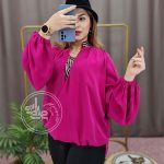 شومیز-تیسا-سرخابی