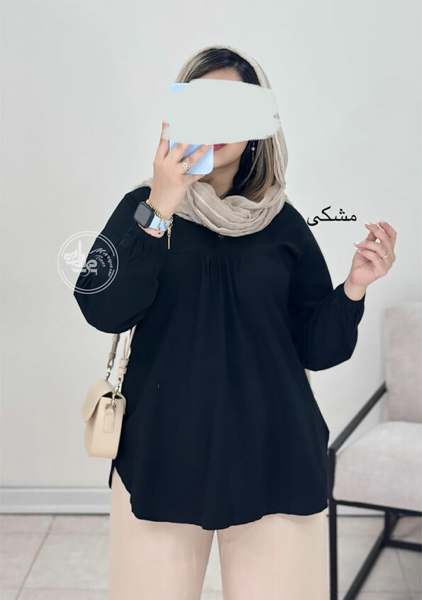 مانتو-لینن-ایفوریا-چهار-مشکی