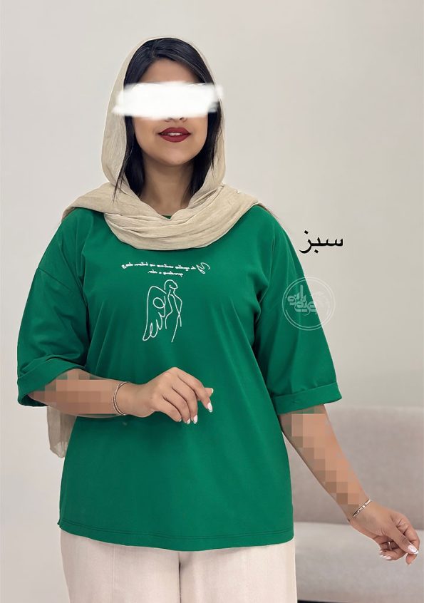 تیشرت-آنجل-دو-سبز