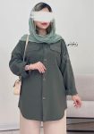 مانتو-لینن-سورن-دو-سرمه-ای