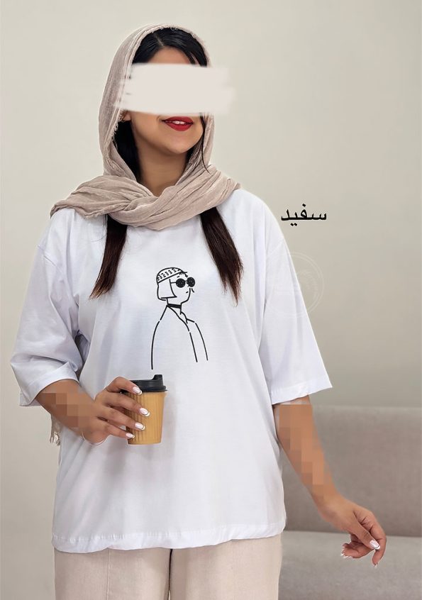 تیشرت-دختر-سفید