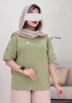 تیشرت-کراپ-میکی-آبی