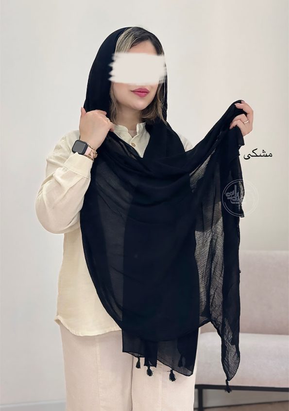 شال-کنفی-نیوشا-مشکی