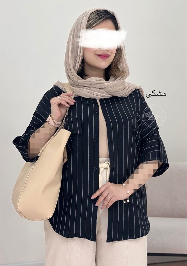 شومیز-دلارام-مشکی