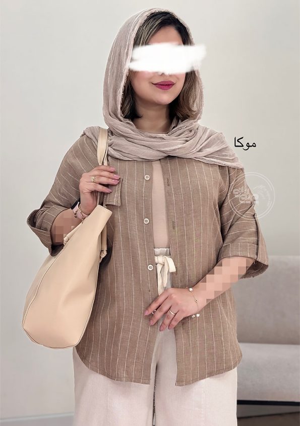 شومیز-دلارام-موکا