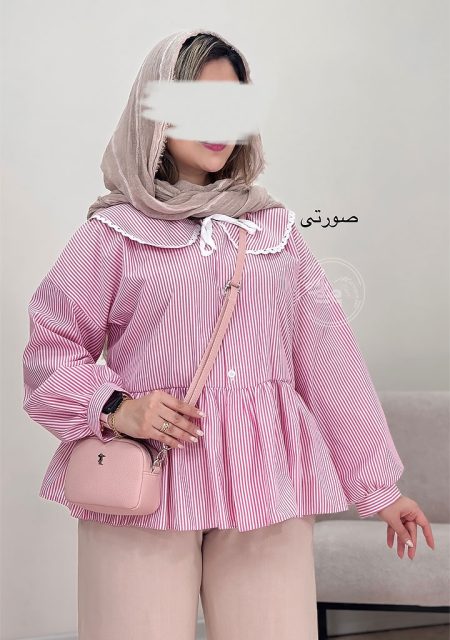 شومیز-عروسکی-سروناز-صورتی