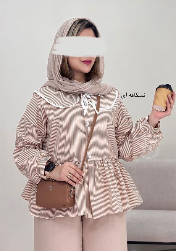 شومیز-عروسکی-سروناز-نسکافه-ای