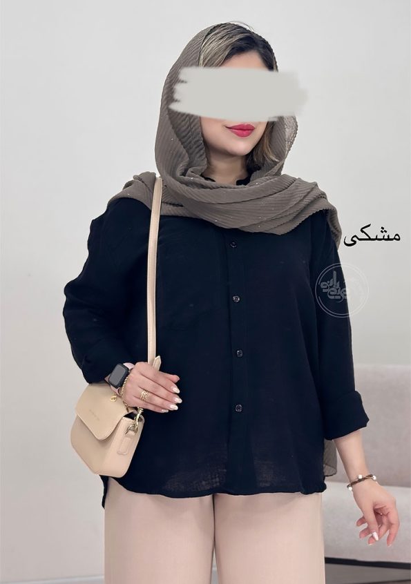 شومیز-لینن-ساغر-مشکی