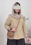 شومیز-لینن-ساغر-موکا