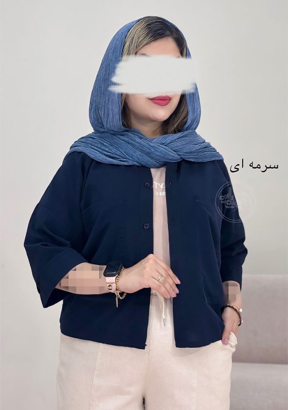 شومیز-نادیا-سرمه-ای