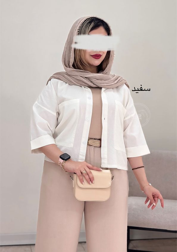 شومیز-نادیا-سفید