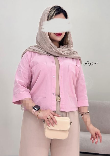 شومیز-نادیا-صورتی