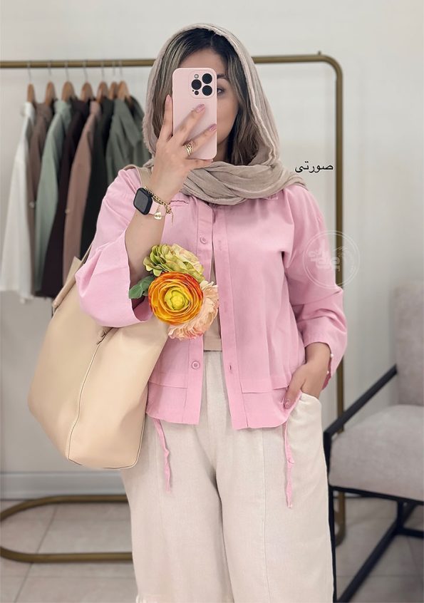 شومیز-نهال-صورتی
