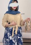 شومیز-گره-ای-سرخابی