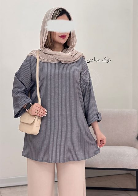 مانتو-جلو-بسته-آنوشا-نوک-مدادی