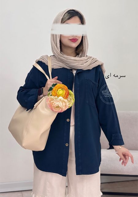 مانتو-لینن-هلنا-سرمه-ای--جدید