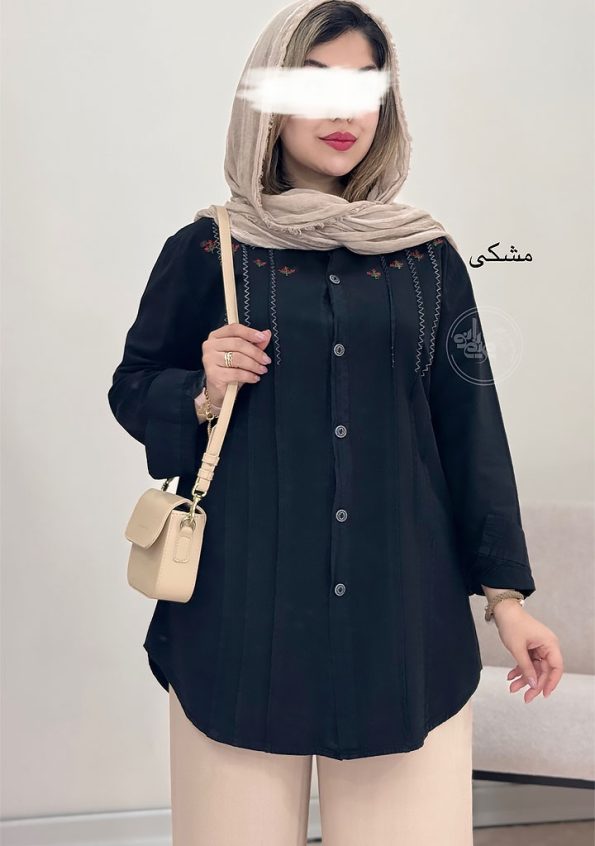 مانتو-گلدوزی-مهسا-مشکی