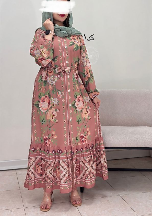 پیراهن-مزونی-ساحل-کد-1