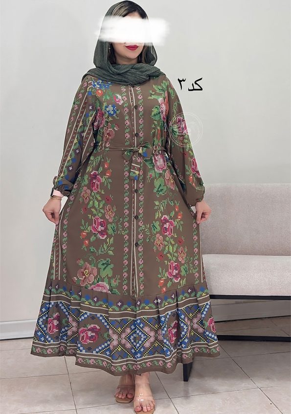 پیراهن-مزونی-ساحل-کد-3
