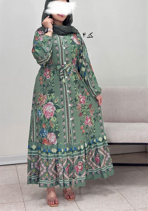پیراهن-مزونی-ساحل-کد-4