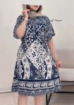 پیراهن-نخی-لنا-نارنجی