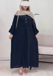 پیراهن-کفتان-مینو-شرابی-1