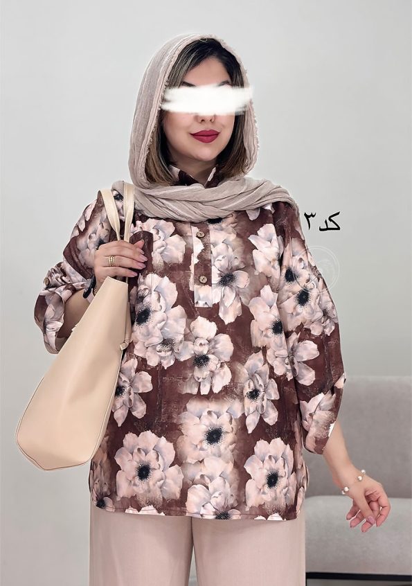 شومیز-مانتویی-توکا کد 3