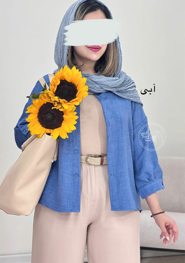 شومیز-آیدا-آبی