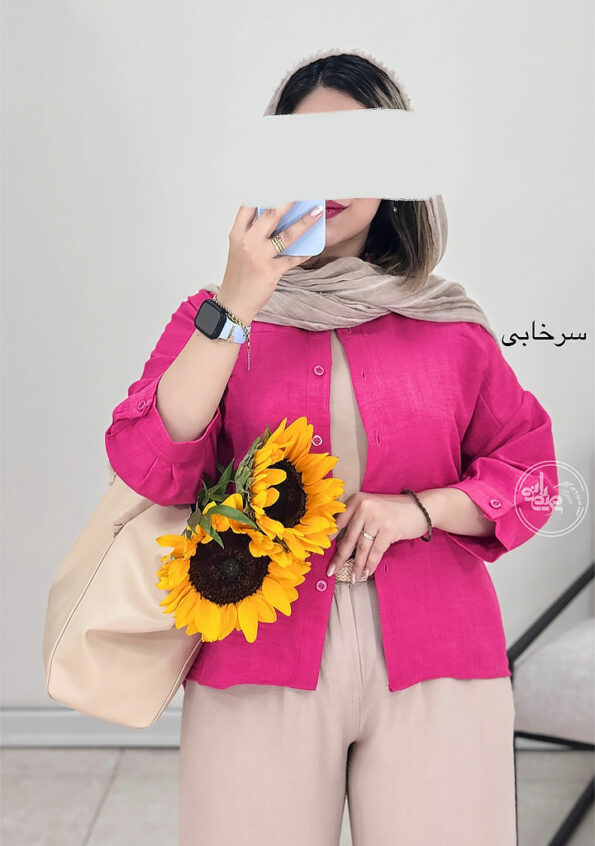 شومیز-آیدا-سرخابی