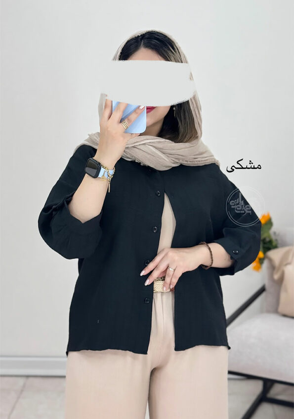 شومیز-آیدا-مشکی