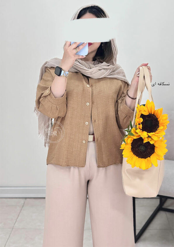 شومیز-آیدا-نسکافه-ای