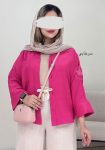 شومیز-باکسی-مانیا-سرخابی