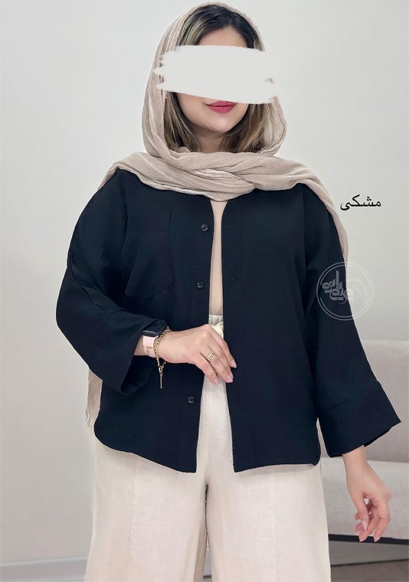 شومیز-باکسی-مانیا-مشکی