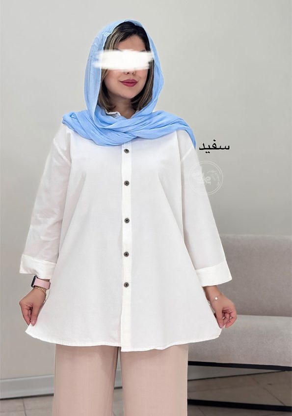 مانتو-لینن-یلدا-سفید