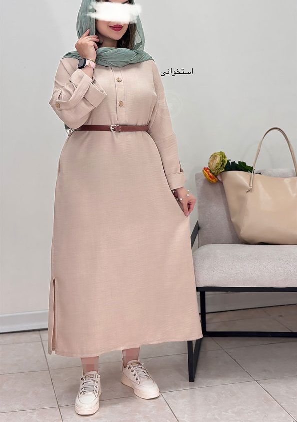 پیراهن-کفتان-دینا-استخوانی