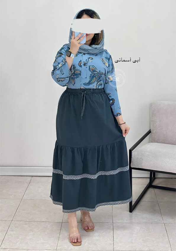 شومیز-سروین-آبی-آسمانی