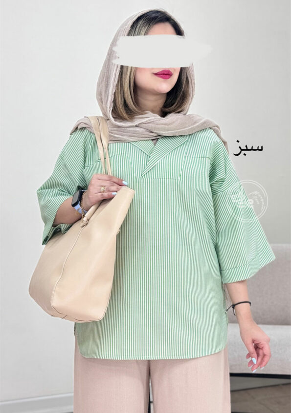 مانتو-جلو-بسته-سارا-سبز