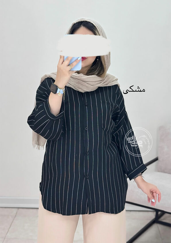 مانتو-نیلا-مشکی