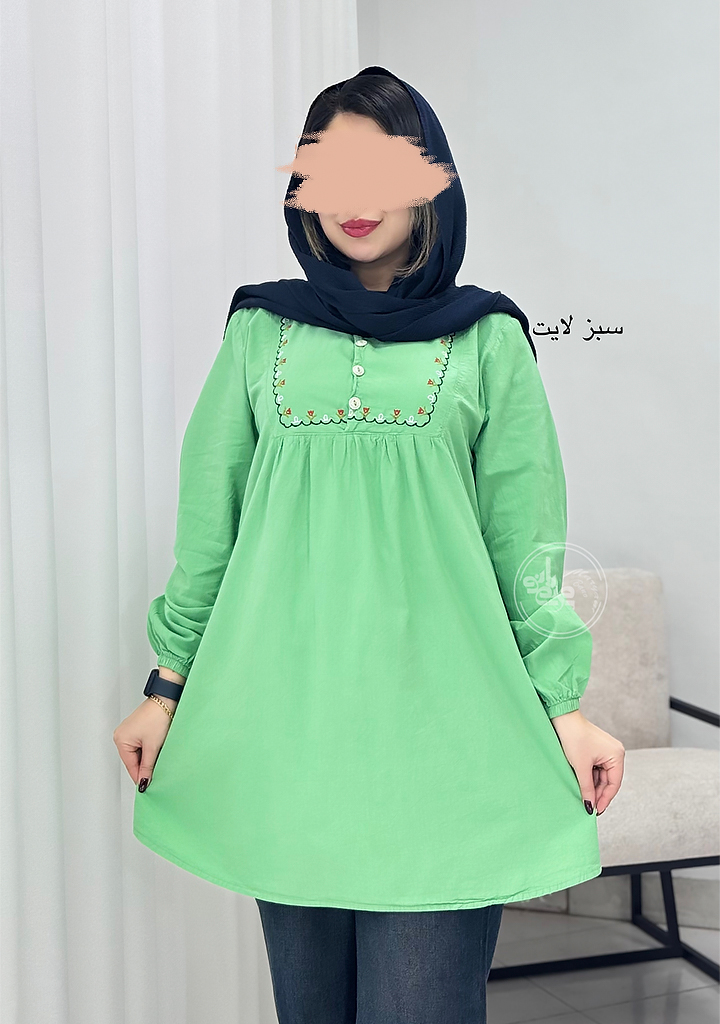 مانتو-گلدوزی-ماهلین-سه-سبز-لایت مانتو-گلدوزی-ماهلین-سه-سبز-لایت