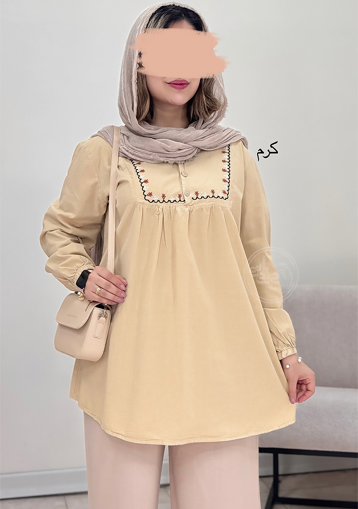 مانتو-گلدوزی-ماهلین-سه-کرم مانتو-گلدوزی-ماهلین-سه-کرم