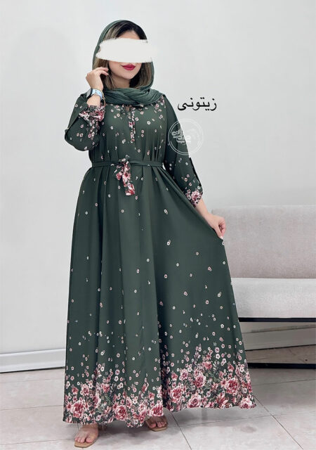 پیراهن-سوپر-کلوش-روژین-زیتونی