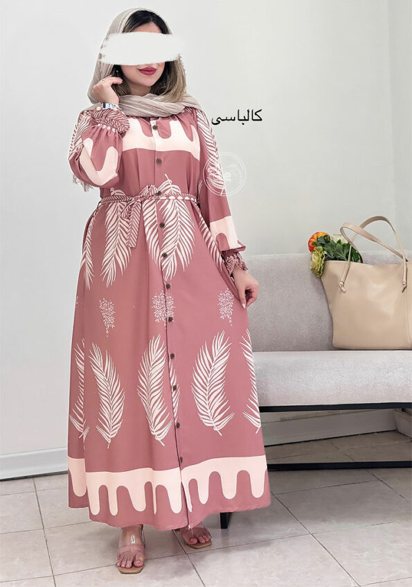 پیراهن-ماکسی-پر-کالباسی