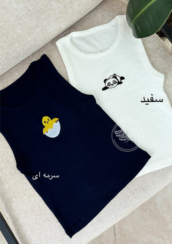 تاپ-گلدوزی-النا-سفید