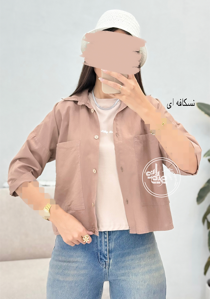 شومیز-نادیا-نسکافه-ای
