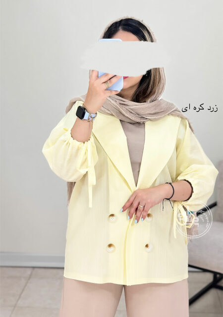 مانتو-کتی-کژال-زرد-کره-ای