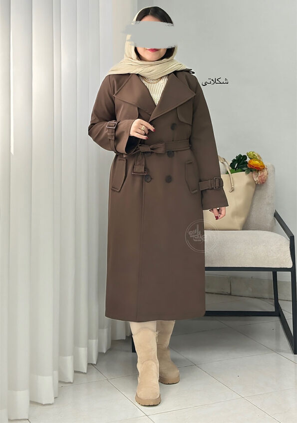 بارونی-بلند-ندا-شکلاتی-2