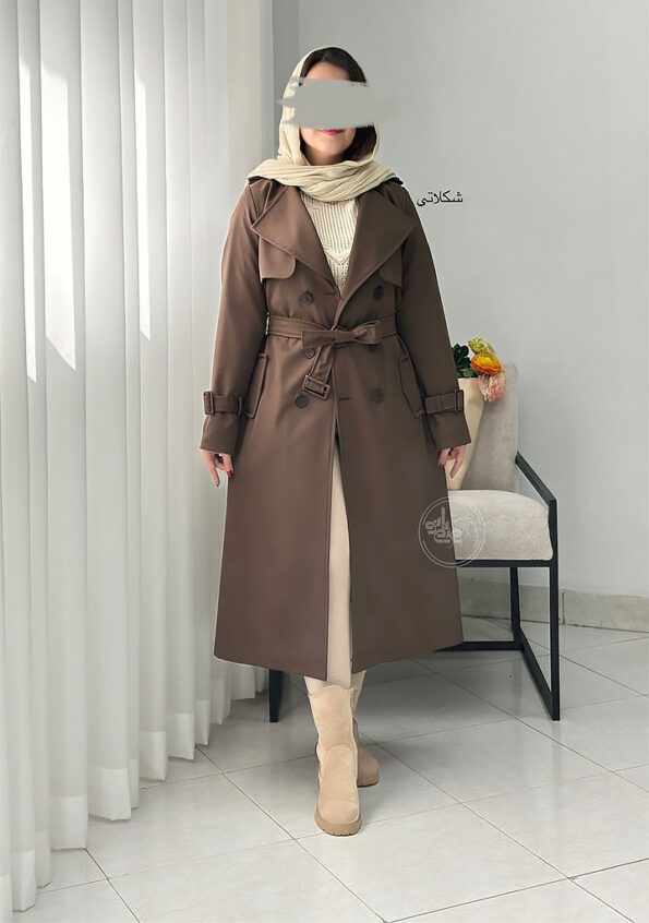 بارونی-بلند-ندا-شکلاتی