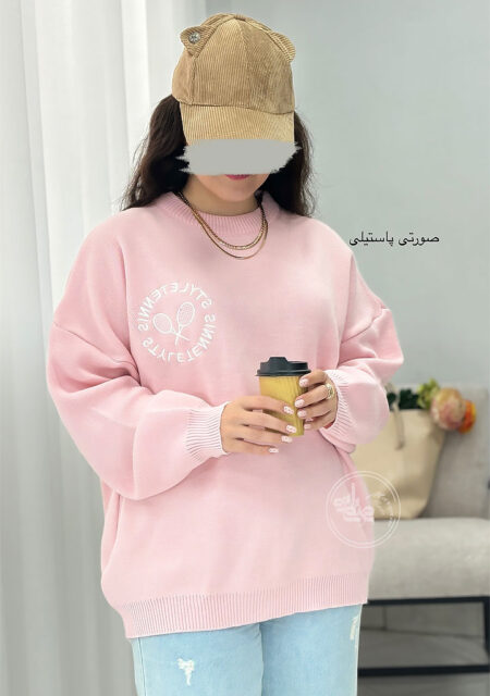 بافت-تنیسی-صورتی-پاستیلی