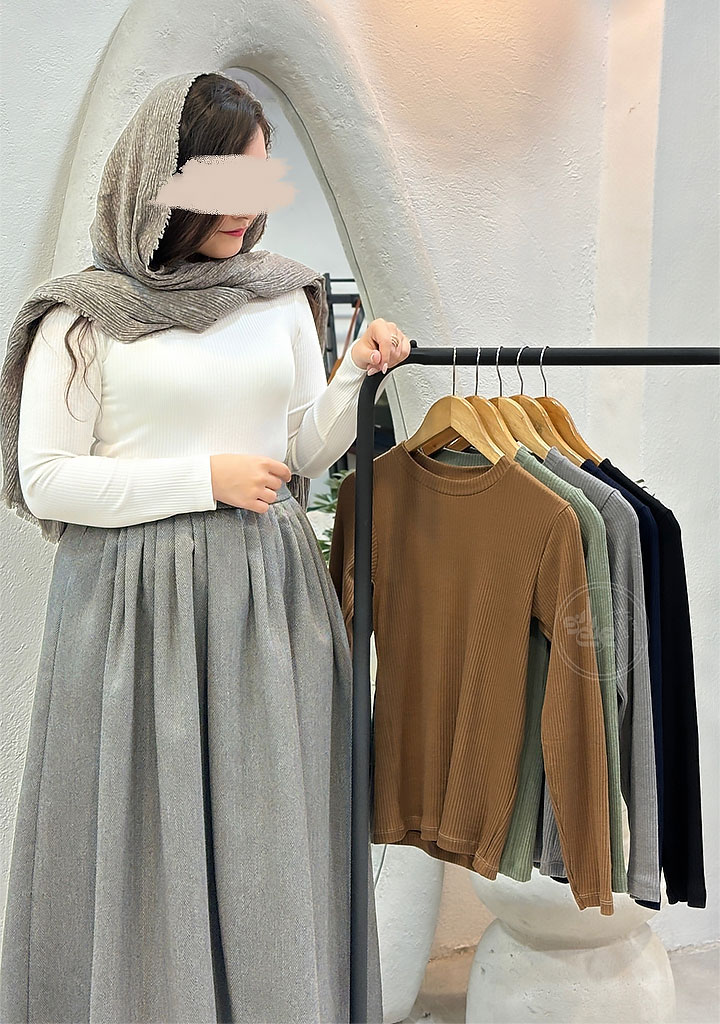 بلوز-یقه-گرد-کرکره-ای-سفید-1 بلوز-یقه-گرد-کرکره-ای-سفید-1