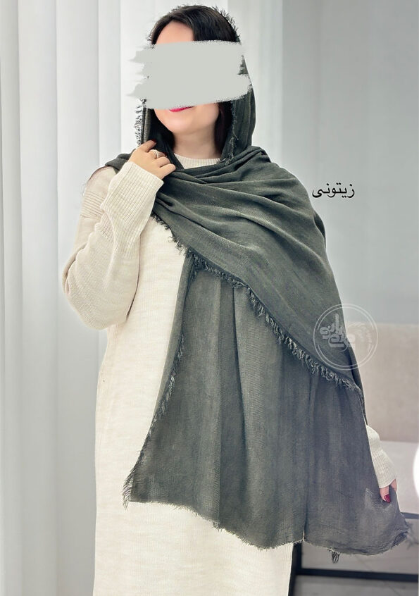 شال-پاییزی-شیدا-زیتونی